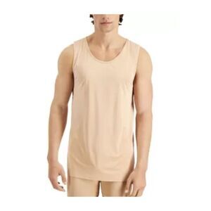 ALFANI Intimates Beige Mesh Stretch Tagless Tank Base Layer Underwear XL